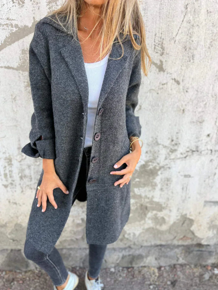 Candice | Casual Single-Breasted Stylish Reversible Coat