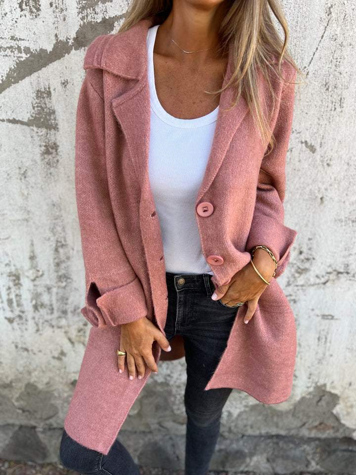 Candice | Casual Single-Breasted Stylish Reversible Coat