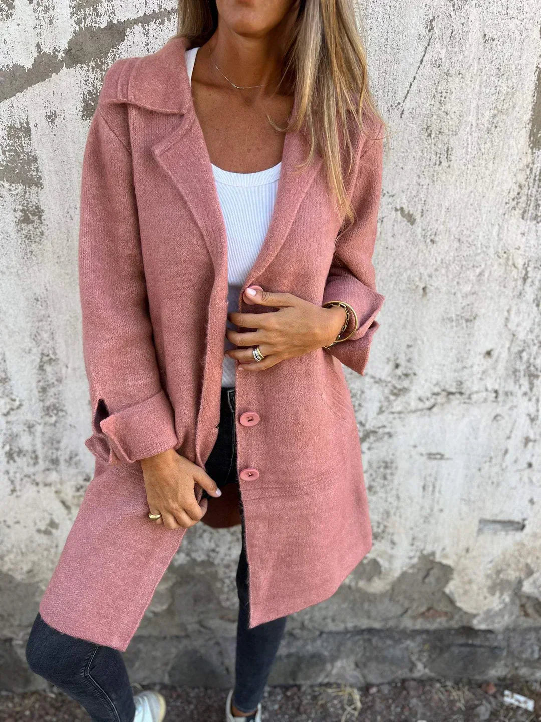 Candice | Casual Single-Breasted Stylish Reversible Coat