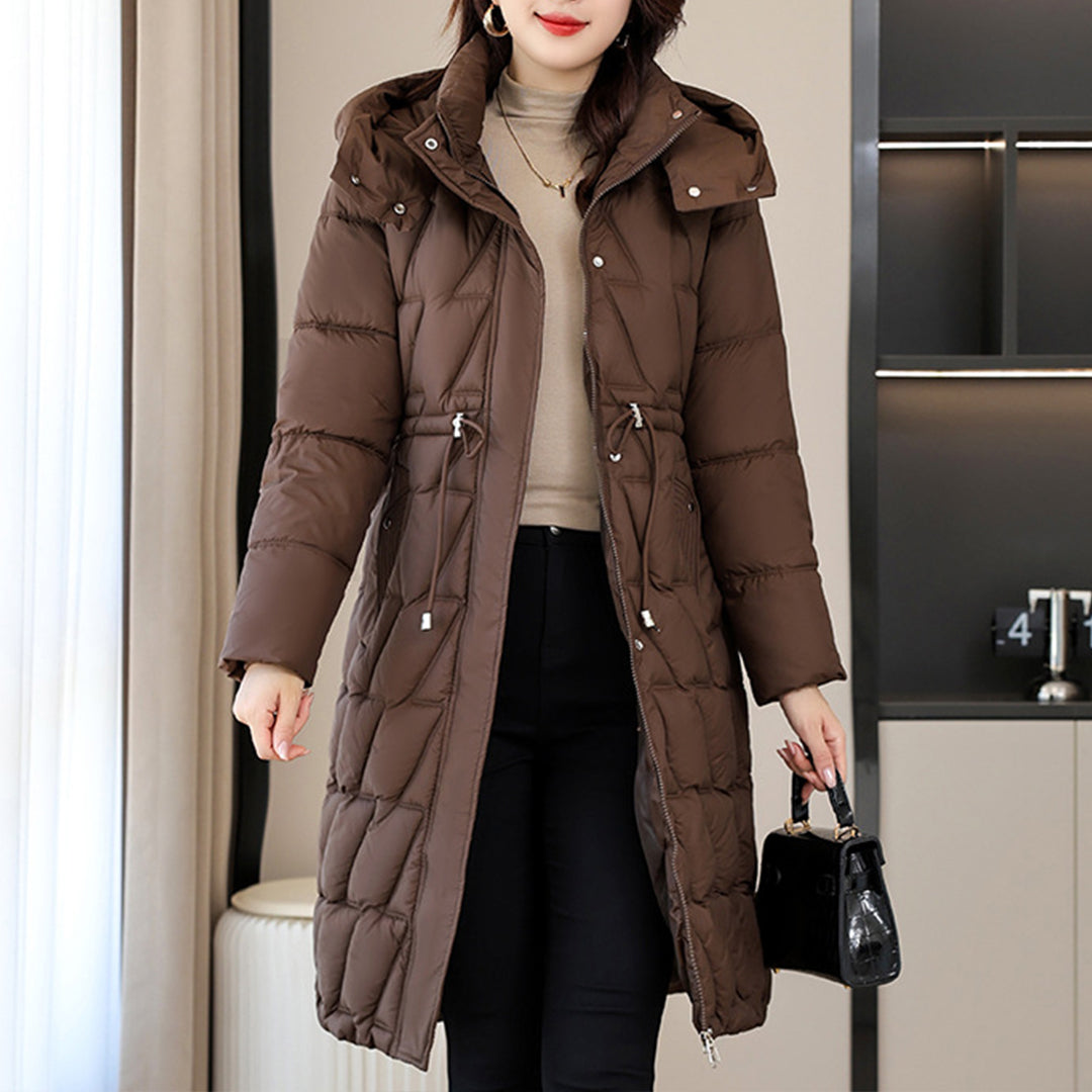 Jayne | Ultra-Warm Quilted Winter Coat with Hood