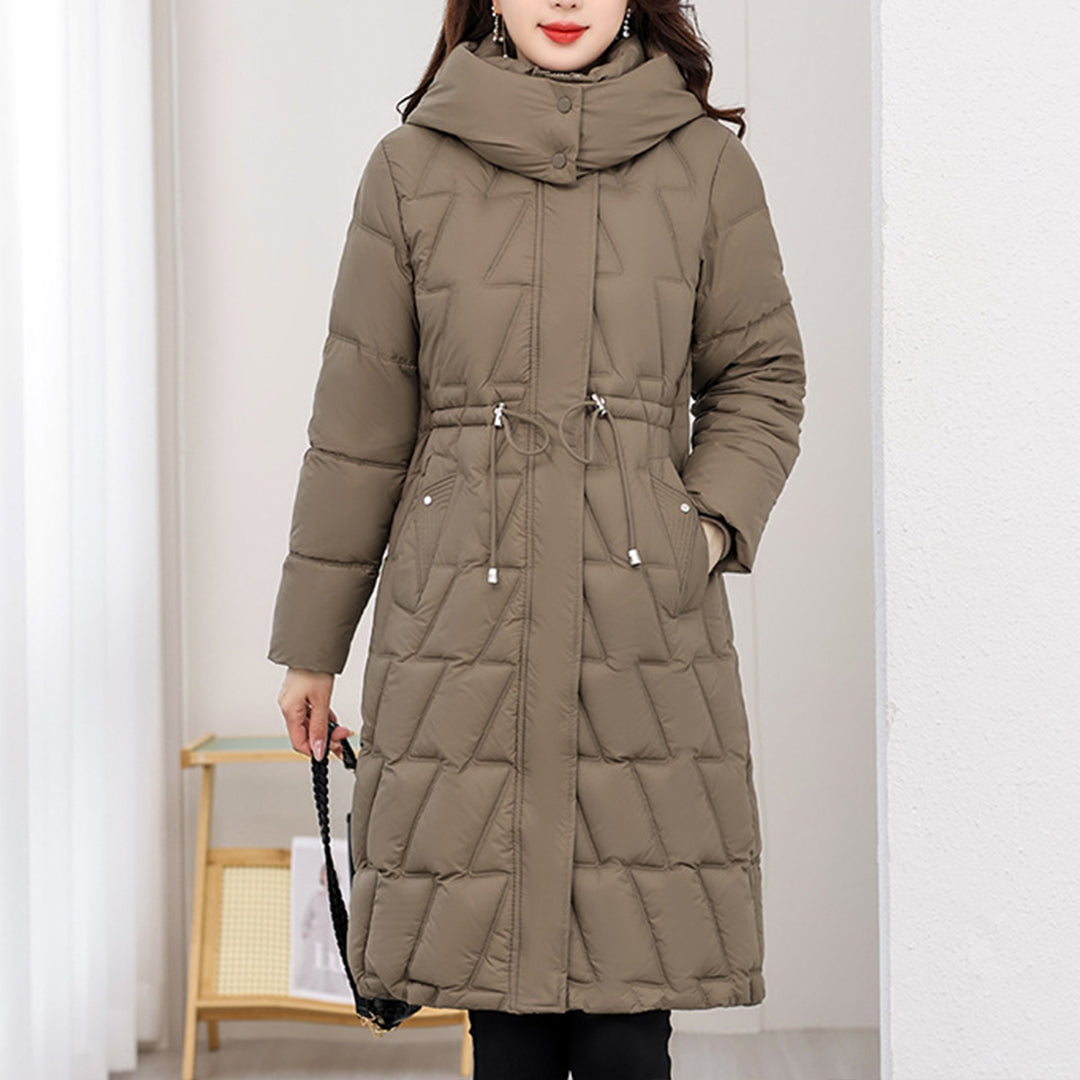 Adele | Quilted Winter Coat with Hood