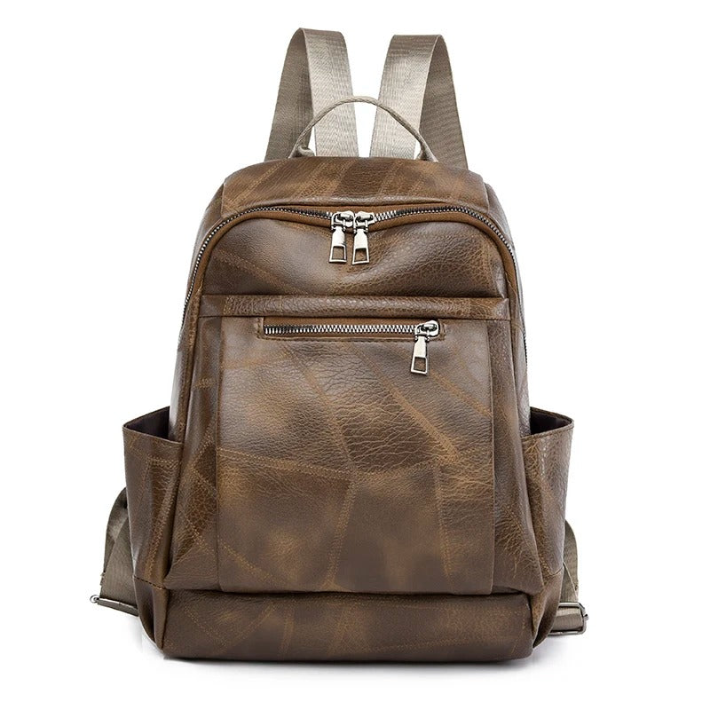 Greta™ | leather backpack