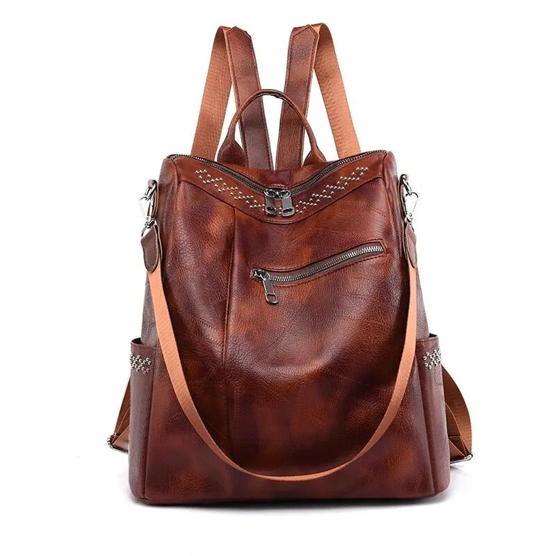 Lila™ | Vintage leather backpack