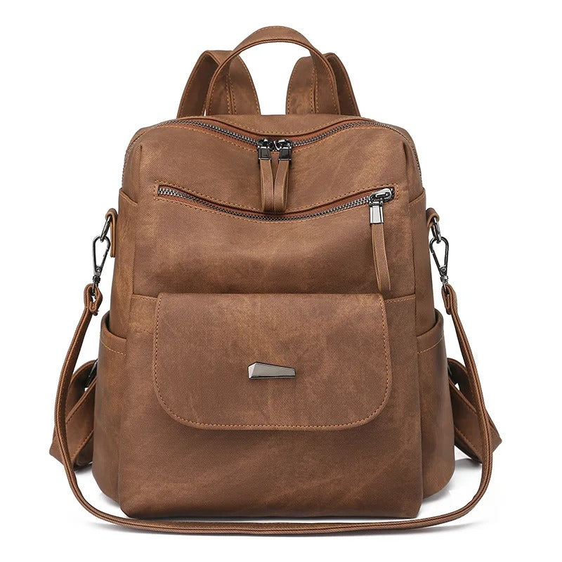 Claudia™ | Leather backpack