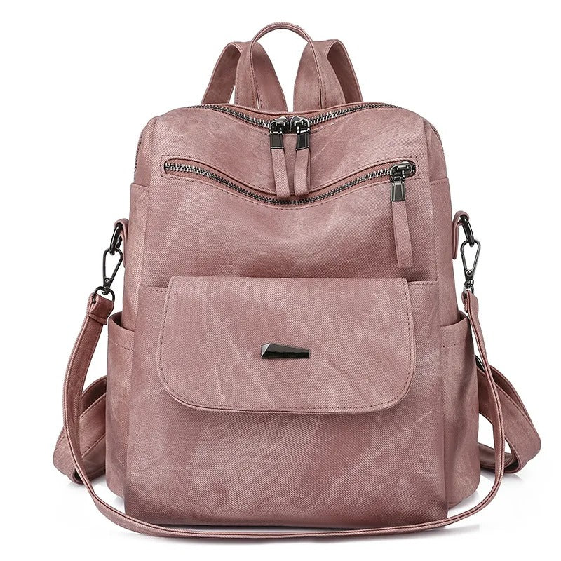 Claudia™ | Leather backpack