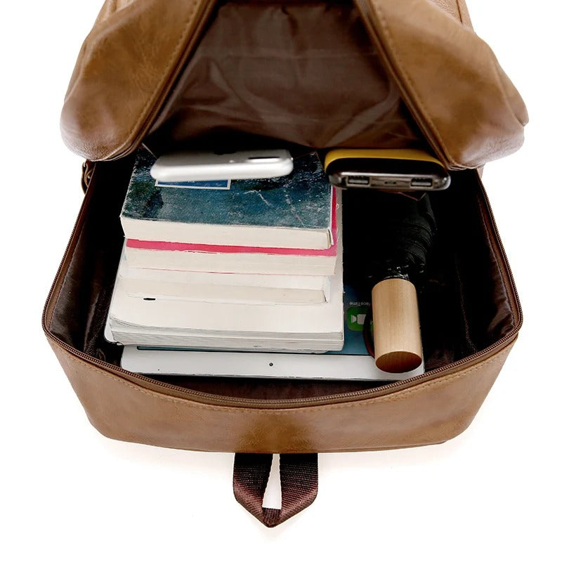 Lucia™ | Leather office backpack