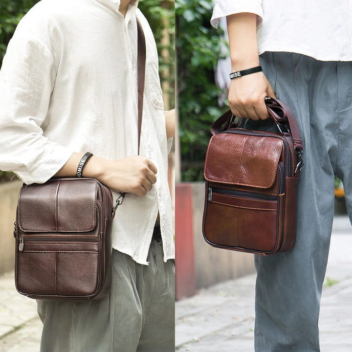 ELIAN™ | Leather shoulder bag for everyday use