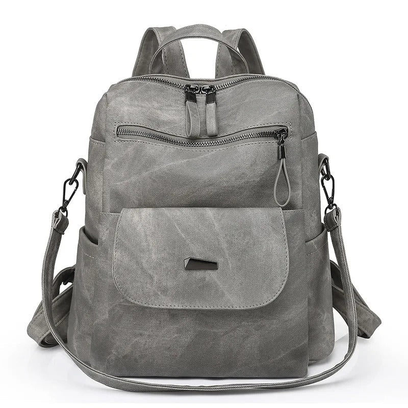 Claudia™ | Leather backpack