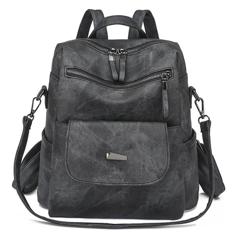 Claudia™ | Leather backpack