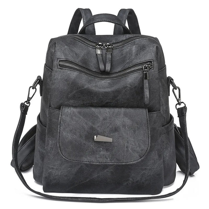 Claudia™ | Leather backpack