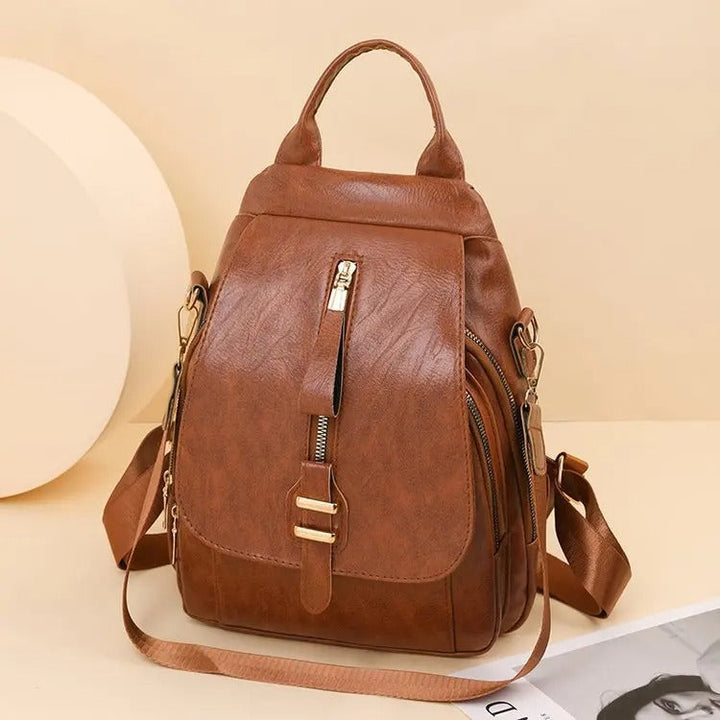 Sally™ | Vintage-Rucksack aus Leder