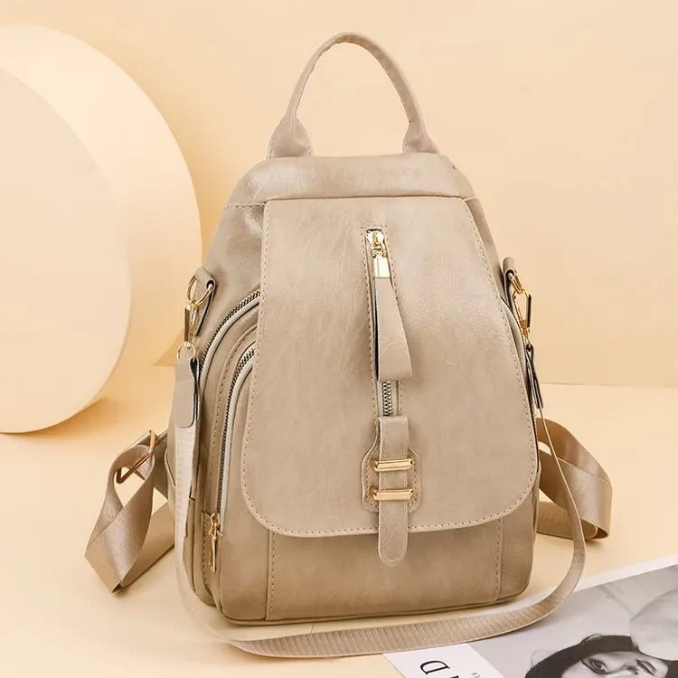 Sally™ | Vintage-Rucksack aus Leder