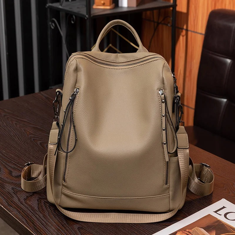 Serena™ | Leather backpack