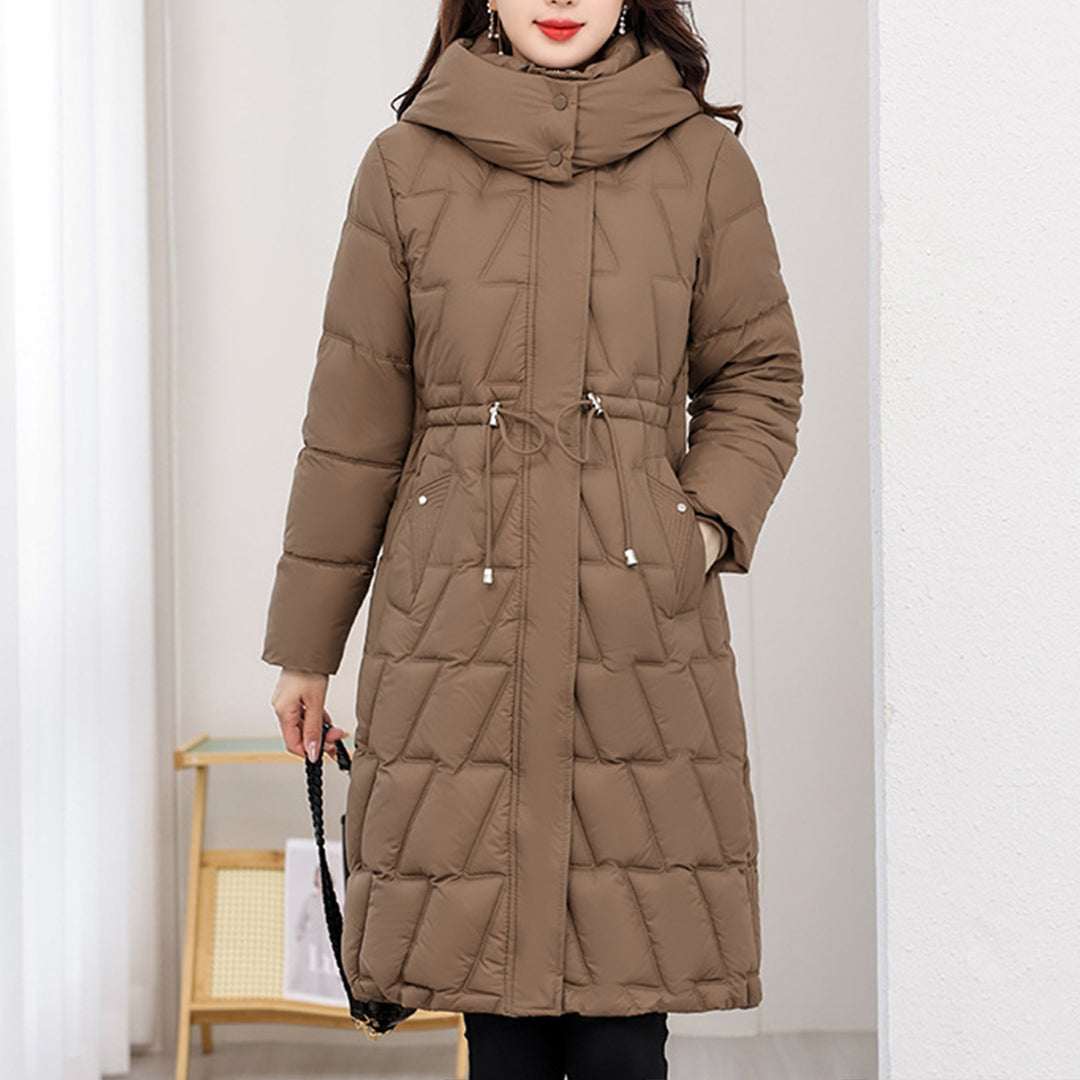 Adele | Quilted Winter Coat with Hood