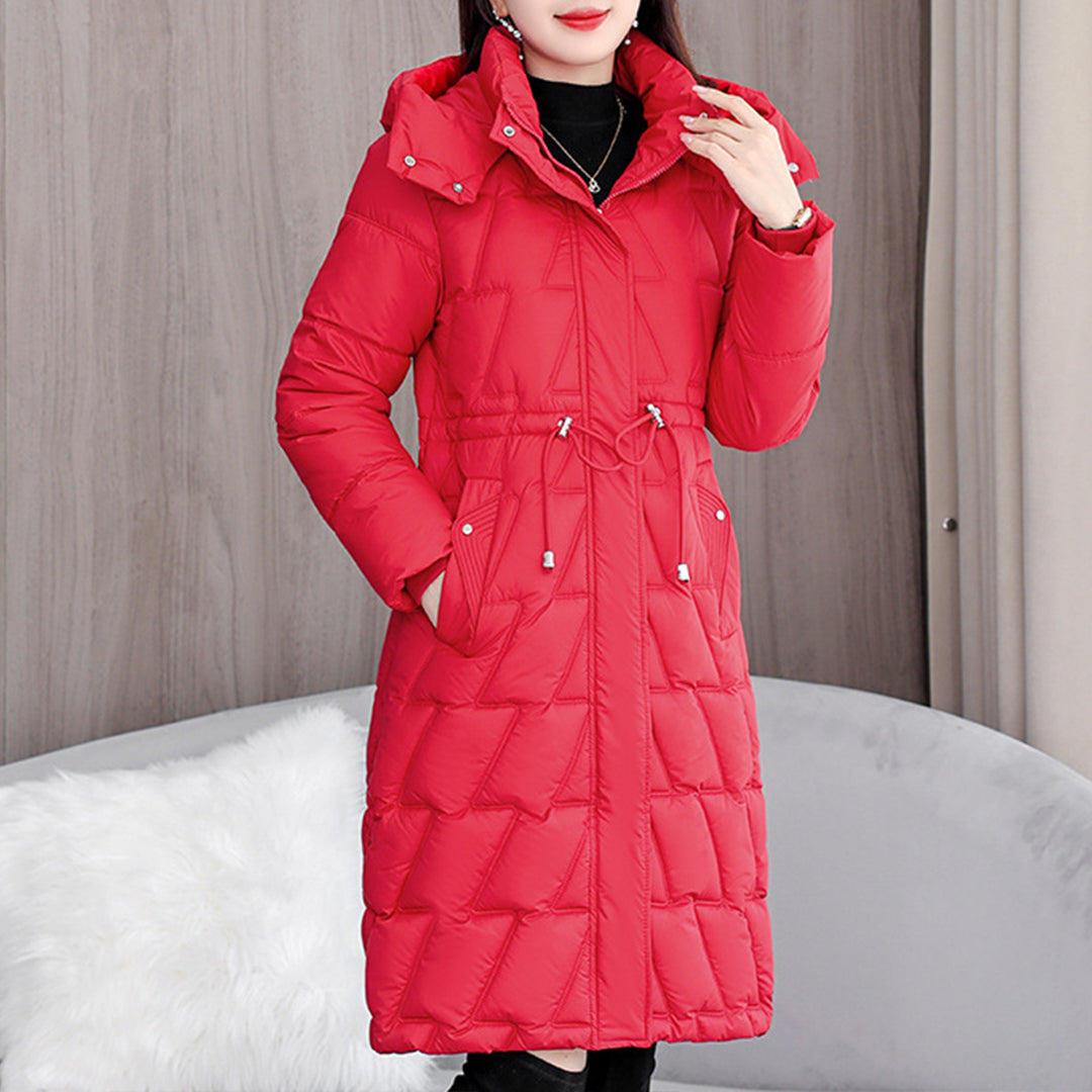 Adele | Quilted Winter Coat with Hood