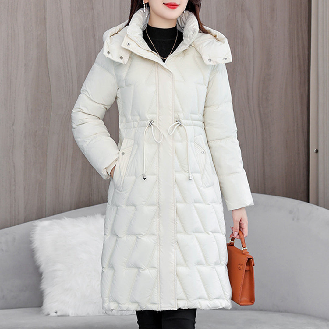 Adele | Quilted Winter Coat with Hood