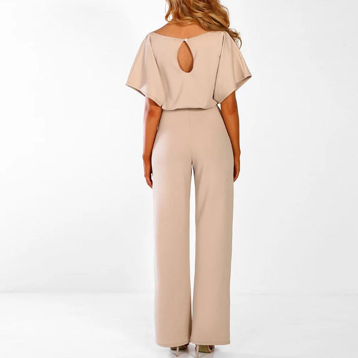 Elvie | Elegant Belted Jumpsuit for Women
