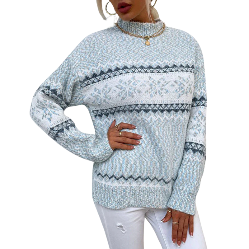 Women's Nordic Pattern Sweater