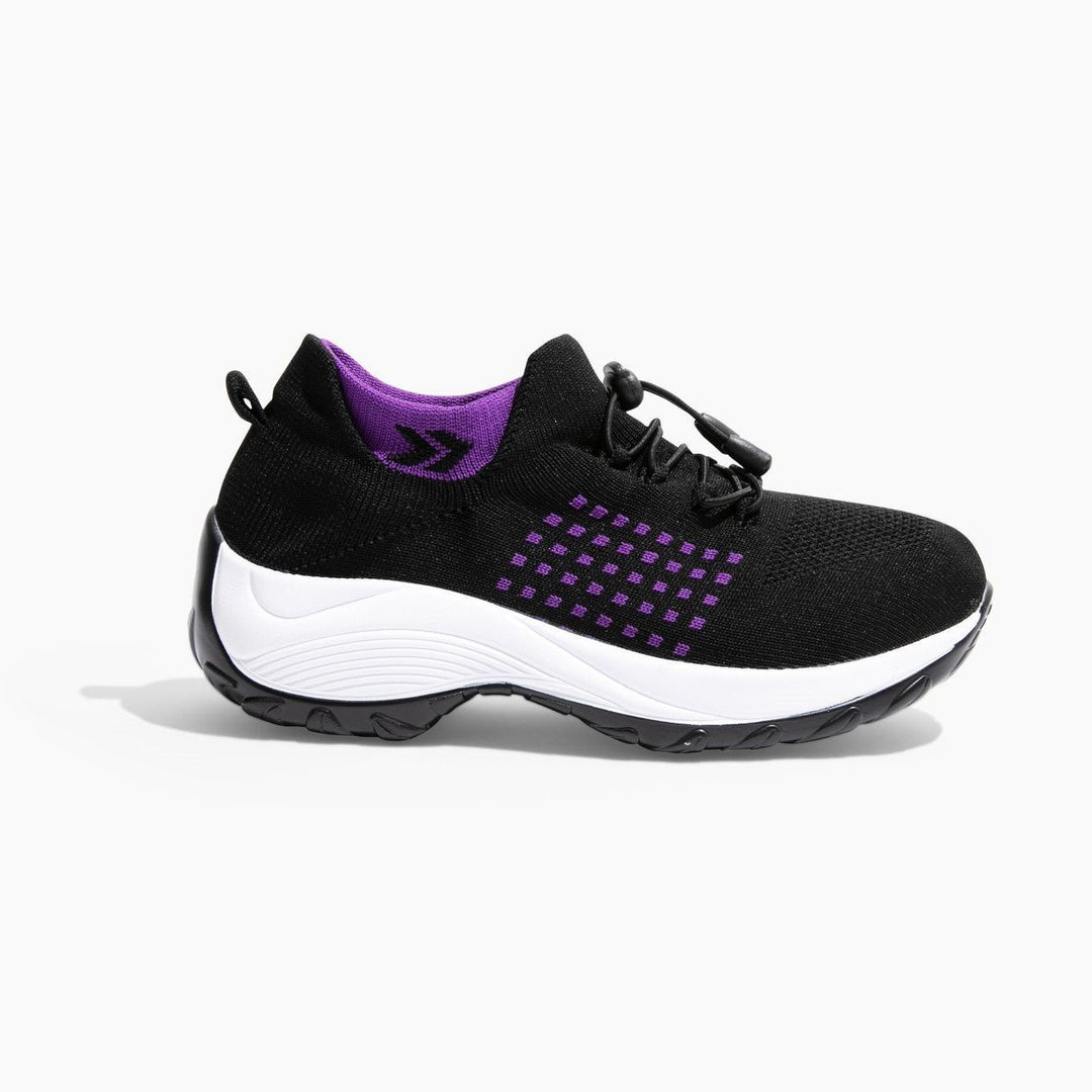 Breathable Slip-On Walking Sneakers for Women