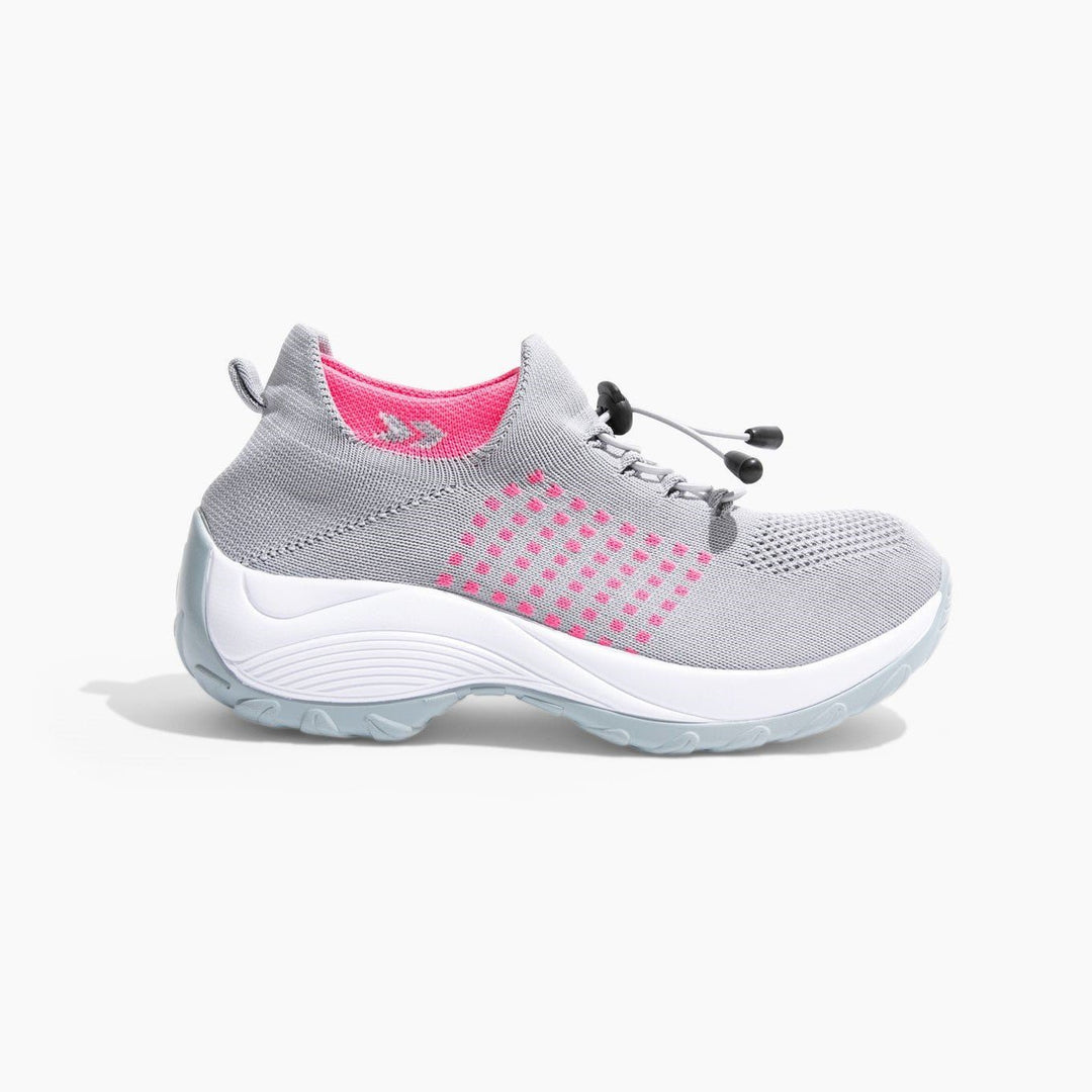 Breathable Slip-On Walking Sneakers for Women