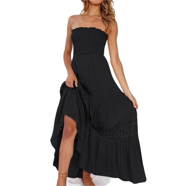 Strapless Maxi Dress For Women