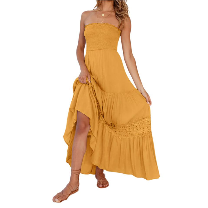 Strapless Maxi Dress For Women