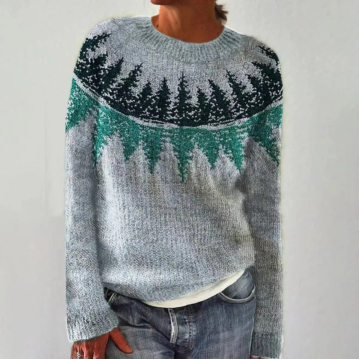 Kierra | Retro Nordic Style Sweater