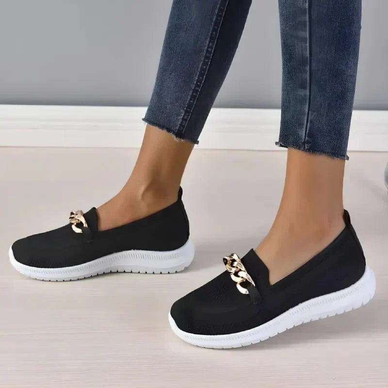 Women’s Breathable Mesh Slip-On Sneakers