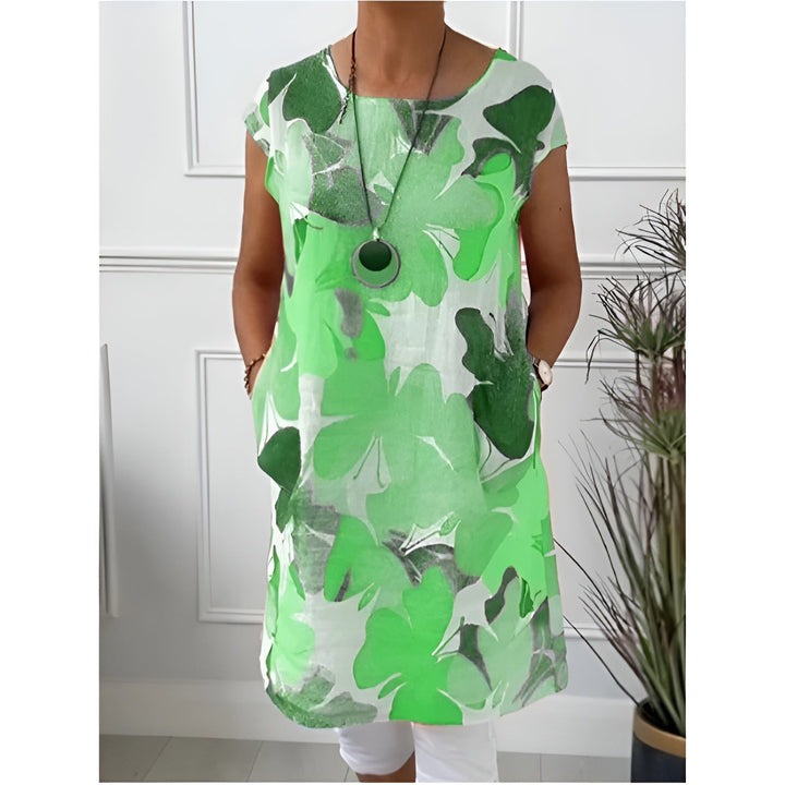Tyne | Butterfly Print Shirt Dress