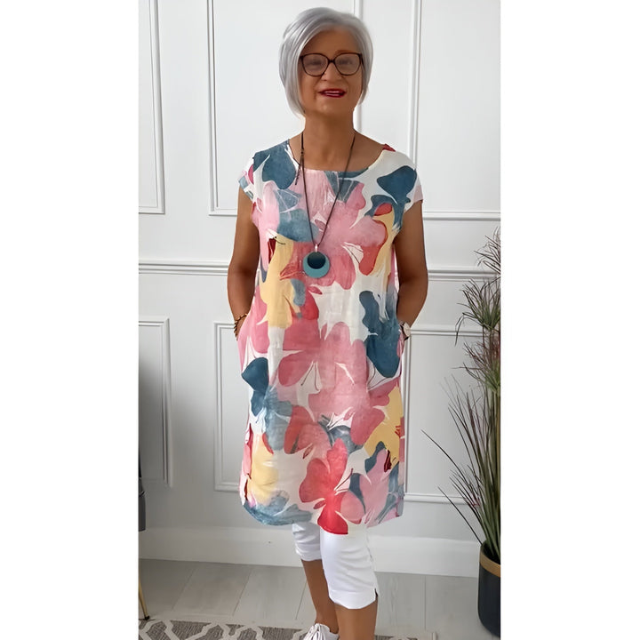 Tyne | Butterfly Print Shirt Dress