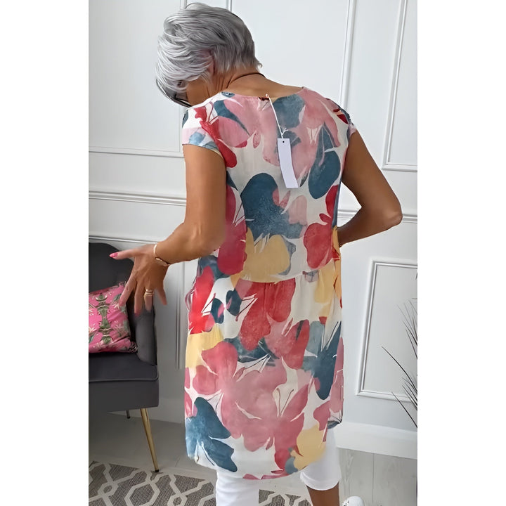 Tyne | Butterfly Print Shirt Dress