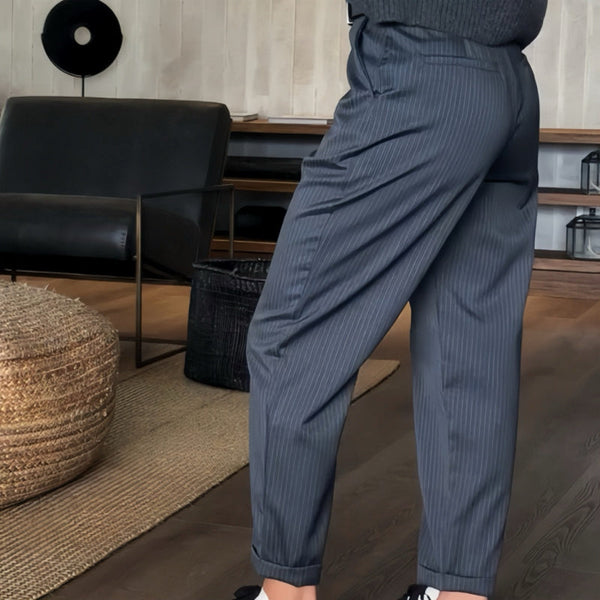 Kirsteen | Tailored Striped Trousers